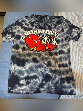 Lonely Hearts Club x Massive Action More Love Blue Tie-Dye Men’s Medium Shirt